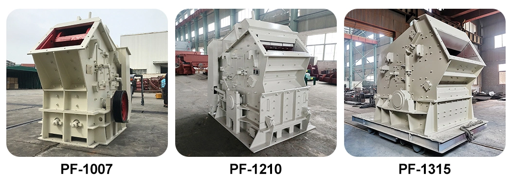 Самое лучшее качественное PF1007 PF1010 PF1210 PF1214 PF1315 дробилка удара камня 2/3 полости с хорошей ценой
