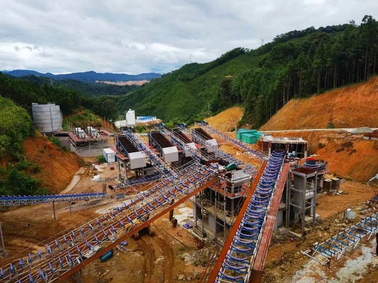 Экран 45Kw кругового движения серии Yk вибрируя в сером цвете утюга карьера