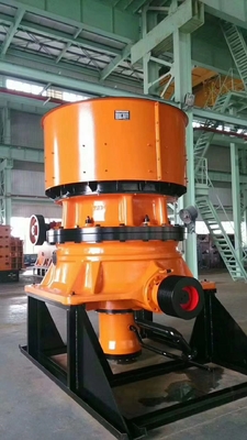 Одиночная коническая дробилка Hydralic цилиндра DP-300 для конструкции используемой для песка и гравия