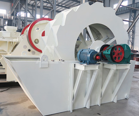 Тип машина 50 TPH 5.5kw колеса сетки песка электрическая вибрируя для конструкции