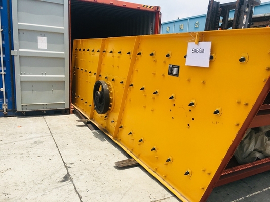 Круглый ультразвуковой песок вибрируя экранирующ машину 18.5Kw 3YK1848 с сетью Mn стальной