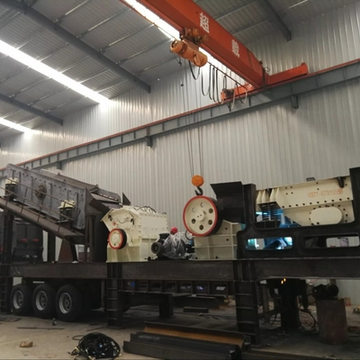 Используемая мобильная машина PF1010 60 TPH дробилки